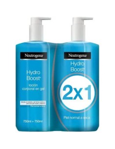 Neutrogena Hydro Boost Crema Hidratante Corporal en Gel Ultraligera, 2x750 ml 2