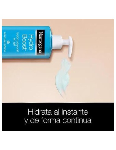 Neutrogena Hydro Boost Crema Hidratante Corporal en Gel Ultraligera, 2x750 ml