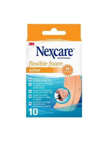 Nexcare Active Strips Apósito 10X6