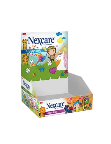 Nexcare Kids Tira Protectora Infantil Diseño  Animales Surtido, 20 unidades