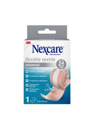 Nexcare Textil Tira Cortar 1mx6cm