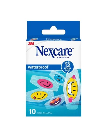 Nexcare Waterproof Tattoo 26X57Mm 10 unidades