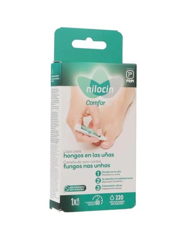 Nilocin Lapiz Uñas Hongos, 3 ml