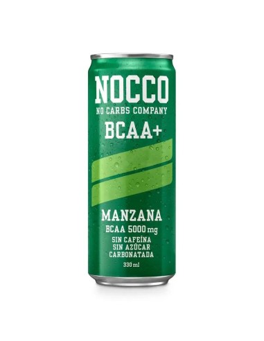 Nocco Bcaa+ Manzana, 330 ml