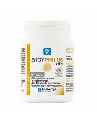Nutergia Ergyphilus Hpy, 60 cápsulas