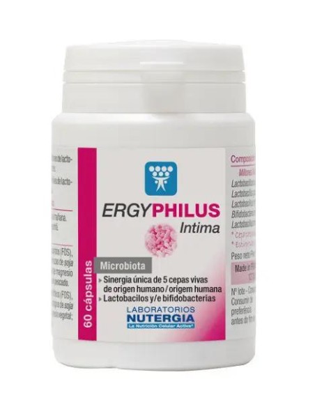Nutergia Ergyphilus Intima, 60 cápsulas