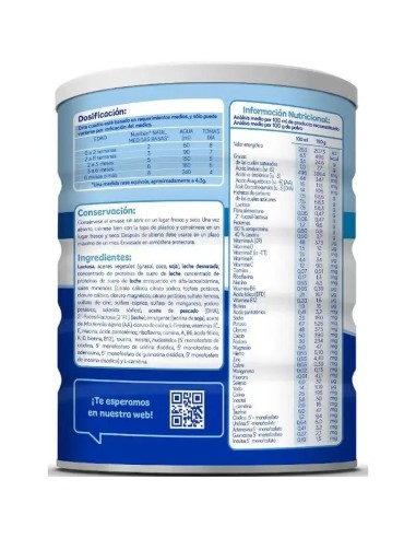 Nutriben Leche Natal Pro-Alfa Leche de Inicio, 800 gr