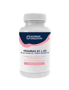 Nutrinat Evolution Vitaminas K2 D3 30 Cápsulas