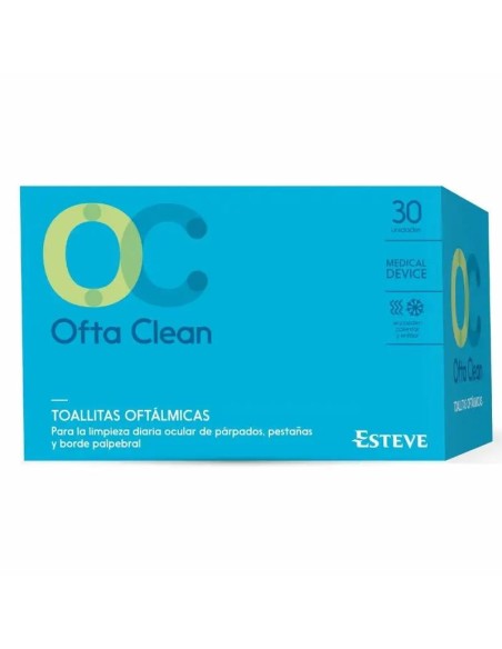 Oftaclean Toallitas Oftalmológicas, 30 Toallitas