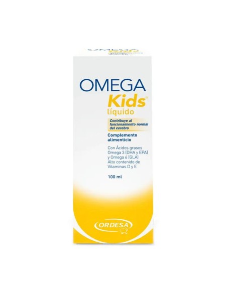 Omegakids Emulsión Sabor Limón, 100 ml