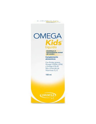 Omegakids Emulsión Sabor Limón, 100 ml