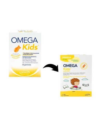 Omegakids Gummies, 54 gominolas