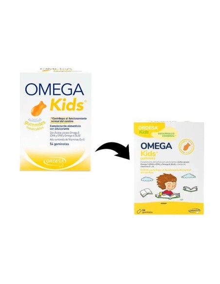 Omegakids Gummies, 54 gominolas