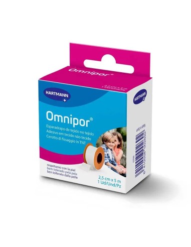 Omnipor 2,5Cmx5M 1 Ud