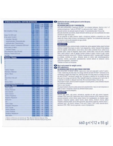 Optifast Batido Fresa 12X55 gr