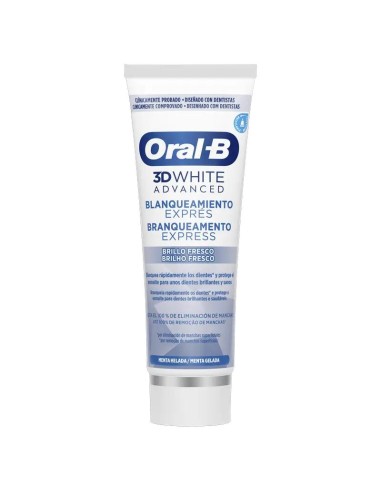 Oral-B Braun 3D Whit Express Brillo Fresco 75Ml