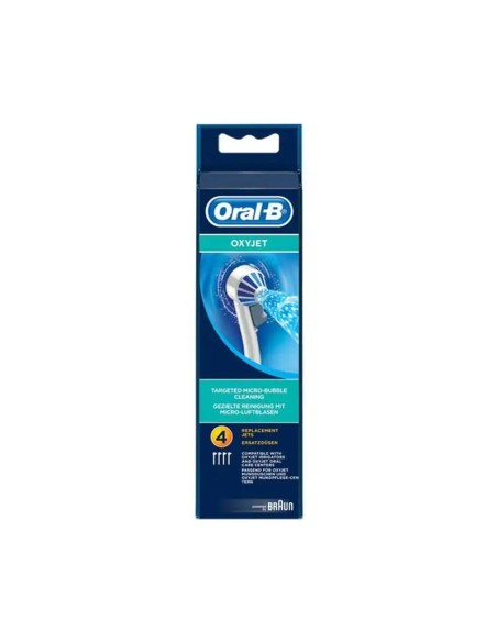 Oral-B Oxyjet Care Center Recambio Bucal Eléctrico 4 unidades