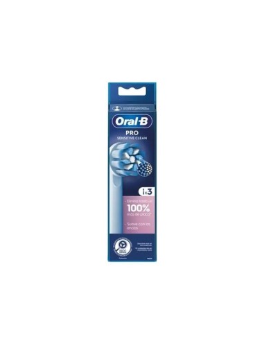 Oral-B Pro Sensitive Clean Recambio 3 unidades