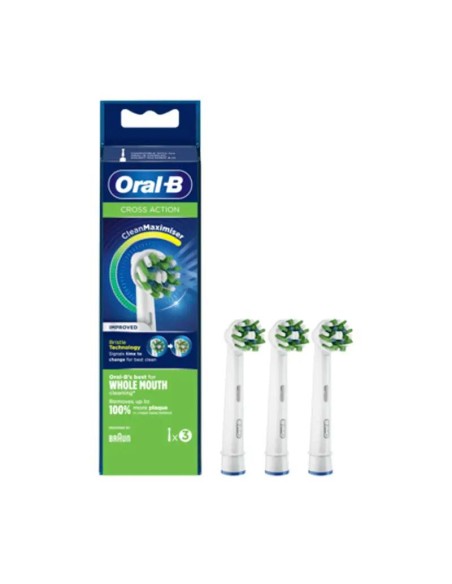 Oral-B Recambio Cross Action 3 unidades