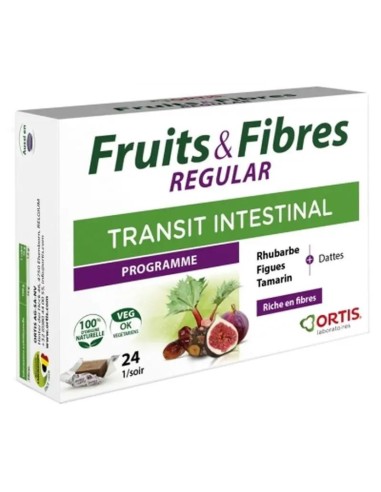 Ortis Frutas & Fibras Clasico, 24 cubitos