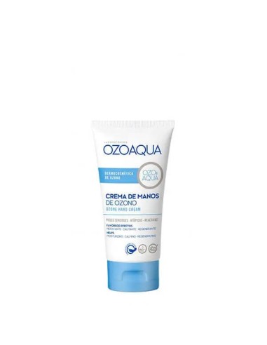 Ozoaqua Crema De Manos De Aceite Ozonizado, 50 ml