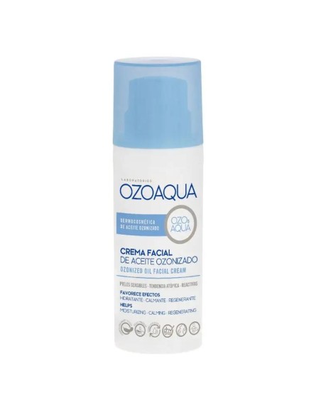 Ozoaqua Crema Facial De Aceite Ozonizado, 50 ml