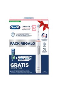 Pack Oral-B Cepillo Eléctrico Profesional 3 + Pasta Dental Densify + 2 Cabezales 2