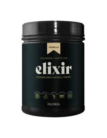 Paleobull Elixir Colageno+Aceitetcm Vainilla 450Gr