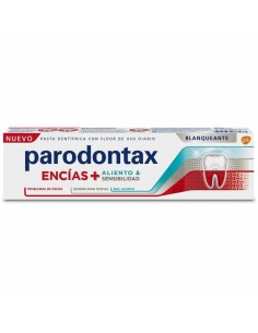Parodontax Pasta De Dientes + Aliento Y Sensibilidad - Blanqueante, 75 ml