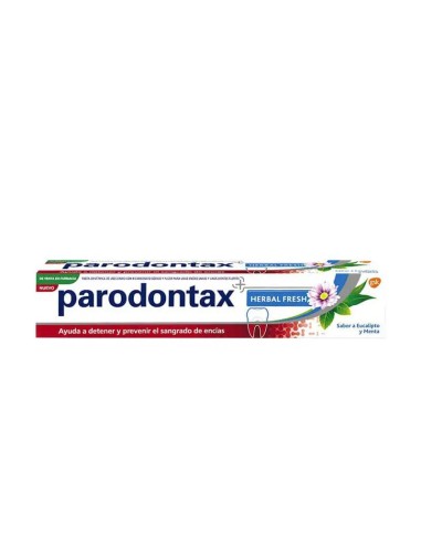 Parodontax Pasta de Dientes Herbal Fresh para Cuidado de Encías, 75 ml