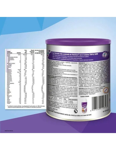 Pediasure Sabor Chocolate Lata 850 gr