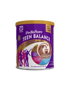 Pediasure Teen Balance Polvo Chocolate Complemento Alimenticio Para Adolescentes Con Vitaminas, Proteínas, Minerales, 400 g 2