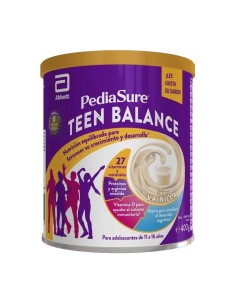 Pediasure Teen Balance Polvo Vainilla Complemento Alimenticio Para Adolescentes Con Vitaminas, Proteínas, Minerales, 400 g 2