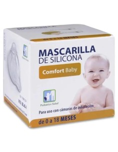 Pediatrics Salud Mascarilla Inhalación De Silicona De 0 A 18 Meses