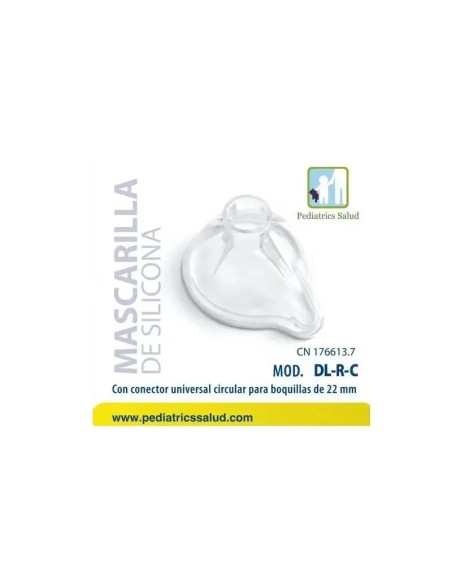 Pediatrics Salud Mascarilla Inhalación De Silicona De 18 Meses A 6 Años