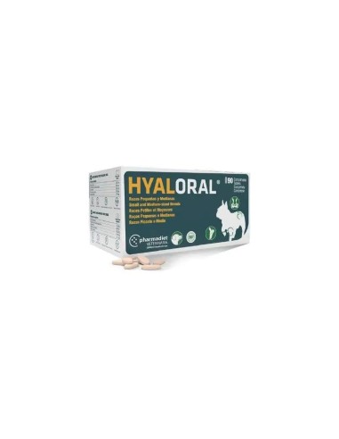 Pharmadiet Hyaloral Perro Pequeño Mediano 90 comprimidos