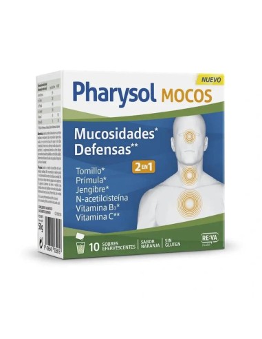 Pharysol Pharysol Mocos 10Sbrs Eferv.