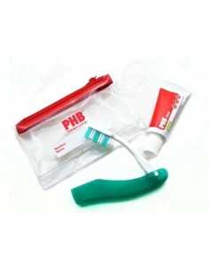 PHB Kit de Viaje Cepillo Dental + Pasta Dentifrica 15 ml 2
