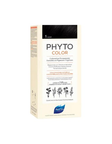 Phyto Phytocolor 1 Coloración Permanente Tono Negro