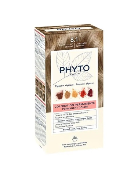 Phyto Phytocolor 8.1 Rubio Claro Ceniza