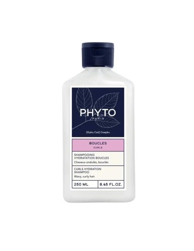 Phyto Rizos Champú Hidratación De Rizos, 250 ml