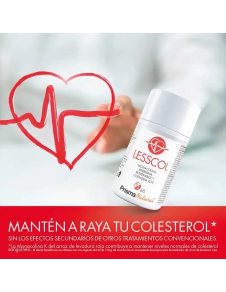 Prisma Natural Lesscol, 60 Cápsulas