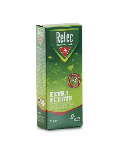 Relec Extra Fuerte Spray Antimosquitos, 75ml