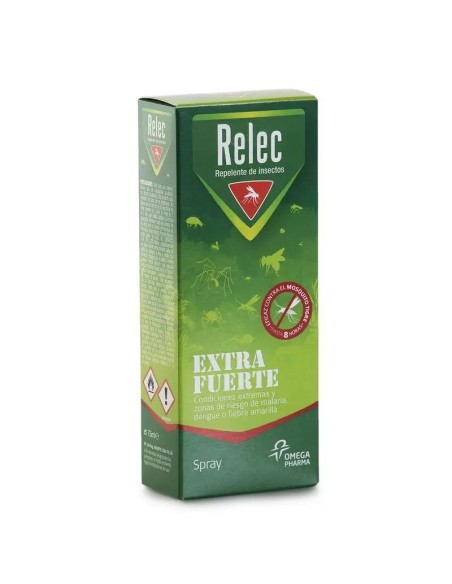 Relec Extra Fuerte Spray Antimosquitos, 75ml Relec Extra Fuerte Spray Antimosquitos, 75ml