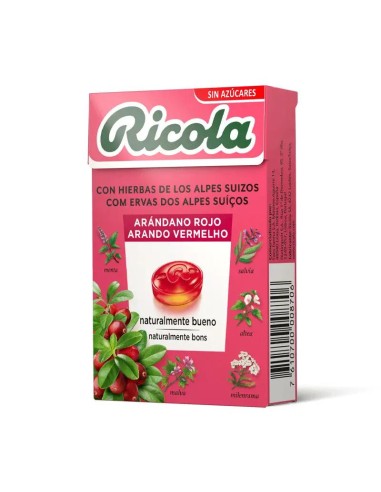 Ricola Caramelos Sin Azucar Arandano 50 G