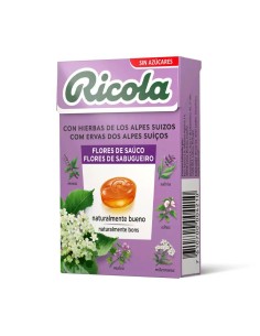 Ricola Caramelos Sin Azucar Flor de Sauco 50 G 2