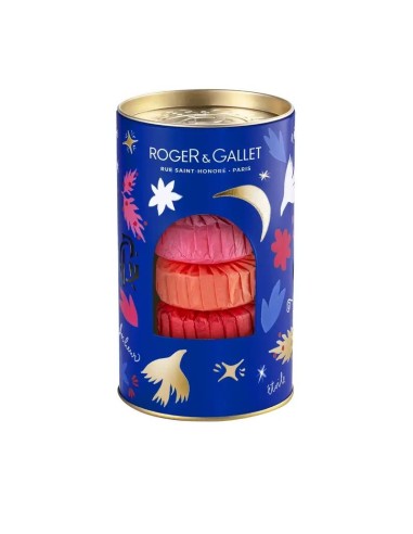 Roger & Gallet Cofre Jabones Bienestar: Fleur De Figuier - Gingembre Rouge - Rose, 3 unidades