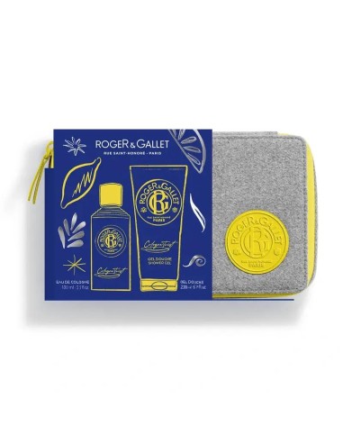 Roger & Gallet Cologne Twist Cofre Neceser Eau De Cologne + Gel Ducha, 300 ml