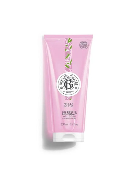 Roger & Gallet Feuille de Thé Gel de Ducha Bienestar, 200 ml