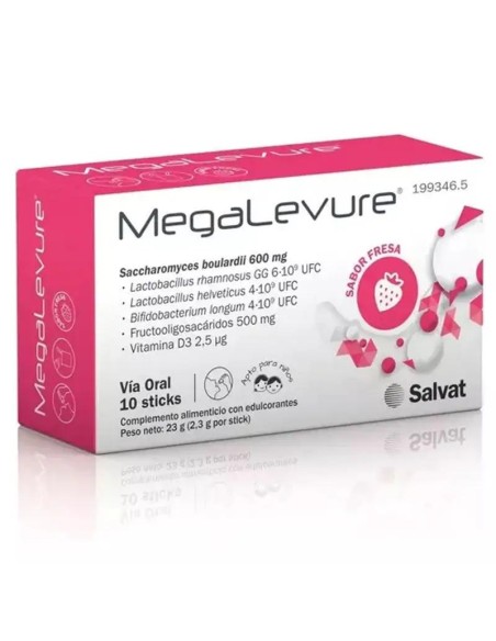 Salvat Megalevure Fresa, 10 sticks